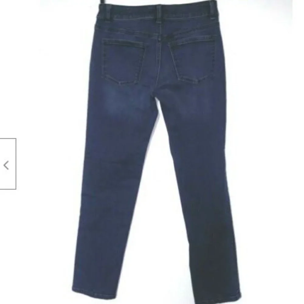 Talbots Jeans Dark Skinny stretch Simply Flatterin